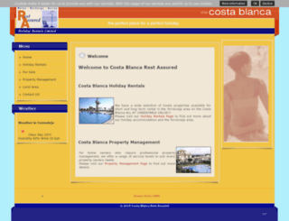 costablanca-restassured.com screenshot
