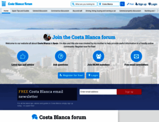costablancaforum.com screenshot