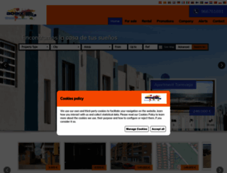 costablancahousesforsale.com screenshot