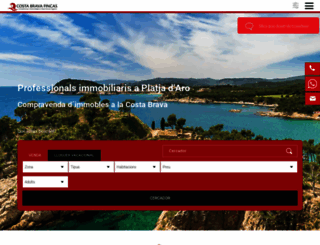 costabravafincas.com screenshot