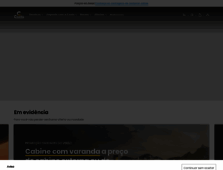 costacruzeiros.com screenshot