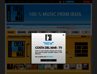 costadelmar-radio.com screenshot