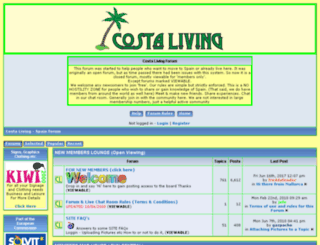 costalivingforums.com screenshot