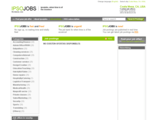 costamesa.ipsojobs.com screenshot