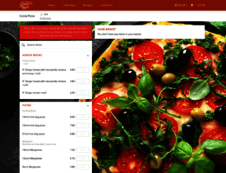 costapizza.co.uk screenshot