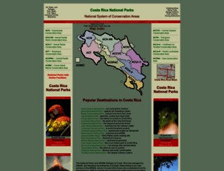 costarica-nationalparks.com screenshot