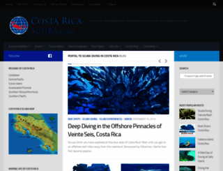 costarica-scuba.com screenshot