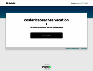 costaricabeaches.vacations screenshot