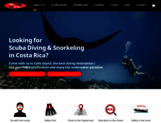 costaricadiveandsurf.com screenshot