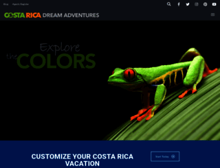 costaricadreamadventures.com screenshot