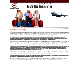 costaricaimmigration.com screenshot