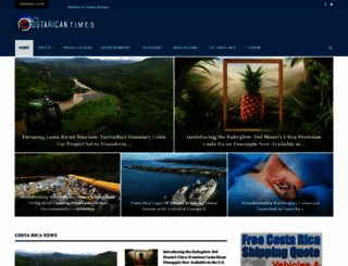 costaricantimes.com screenshot