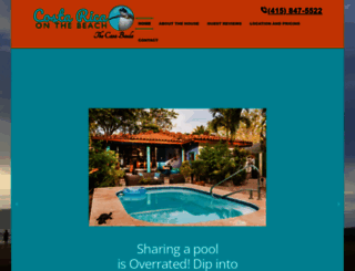 costaricaonthebeach.com screenshot