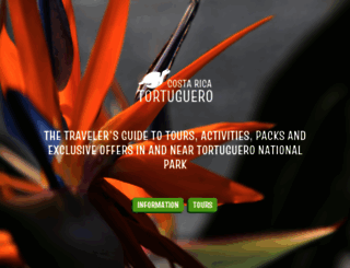 costaricatortuguero.com screenshot