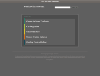 costcochaser.com screenshot