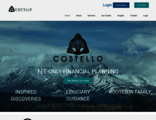 costellofinancialplanning.com screenshot