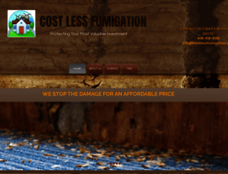 costlessfumigation.com screenshot