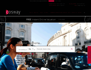 cosway.co.uk screenshot