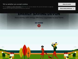cosydevon.com screenshot