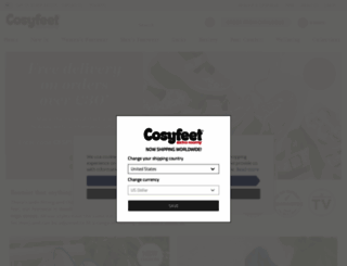 cosyfeet.com screenshot