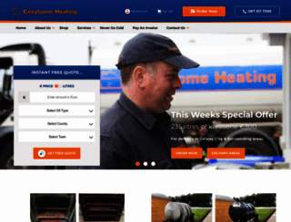 cosyhomeheating.ie screenshot
