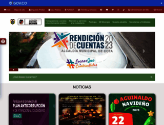cota-cundinamarca.gov.co screenshot