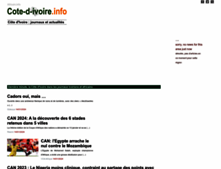 cote-d-ivoire.info screenshot