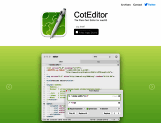 coteditor.com screenshot