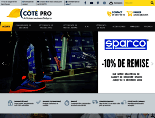 cotepro.fr screenshot