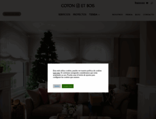 cotonetbois.com screenshot