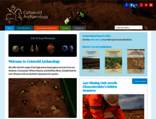 cotswoldarchaeology.co.uk screenshot