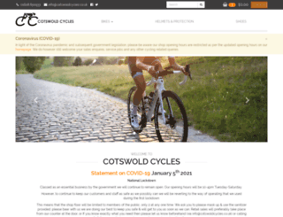 cotswoldcycles.co.uk screenshot
