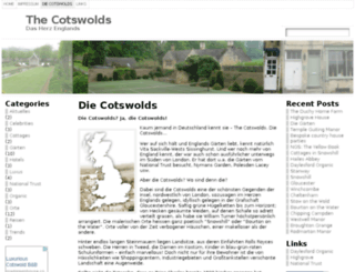 cotswolds.de screenshot