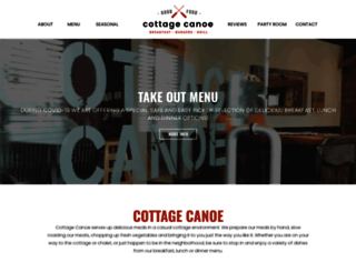 cottagecanoe.com screenshot
