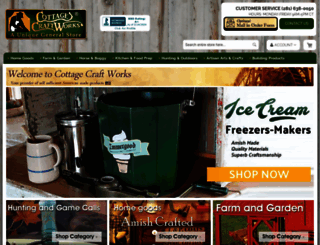 cottagecraftworks.com screenshot