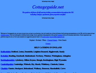 cottageguide.net screenshot
