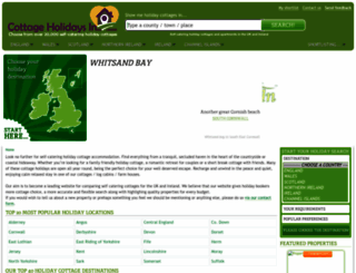 cottageholidaysin.co.uk screenshot