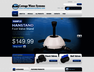 cottagewatersystems.com screenshot