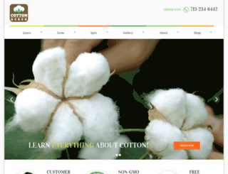 cottonacres.com screenshot