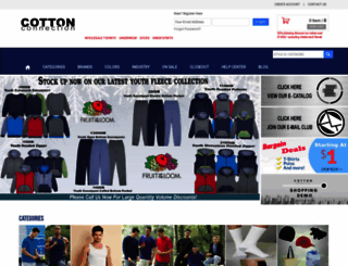 cottonconnection.com screenshot