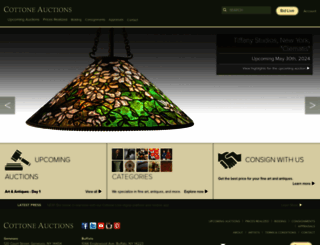 cottoneauctions.com screenshot