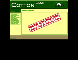 cottonlane.com screenshot