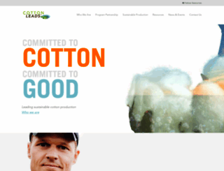 cottonleads.org screenshot