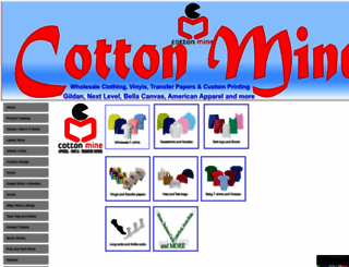 cottonmine.com screenshot