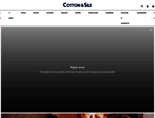 cottonsilk.it screenshot