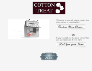 cottontreat.com screenshot