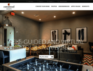 cottonwoodreserve.com screenshot