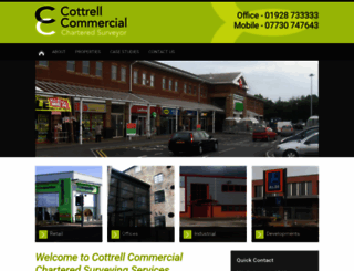 cottrellcommercial.co.uk screenshot