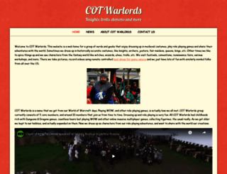 cotwarlords.com screenshot