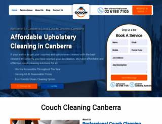 couchcleaningcanberra.com.au screenshot